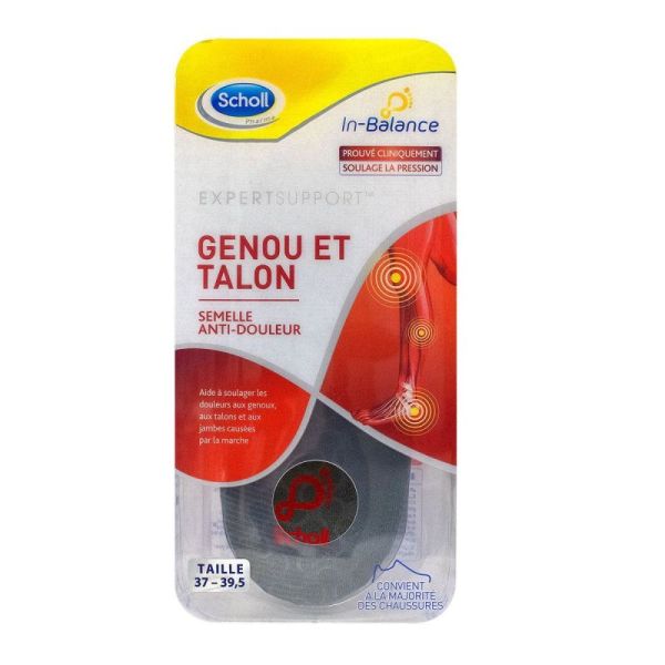 Scholl Semelle Genou & Talon T1