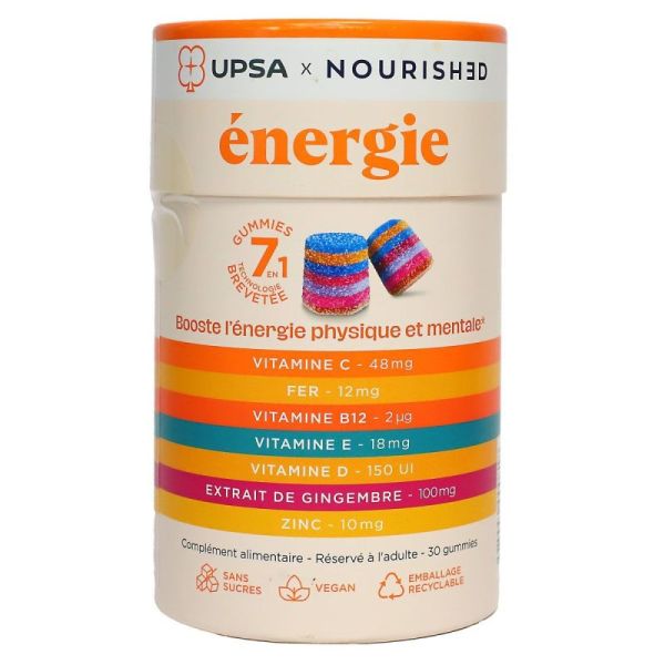 Upsa Nourished Energie 7En1 Gummie *30