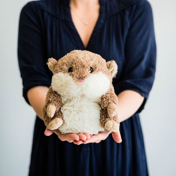 Bouillotte Hamster en peluche