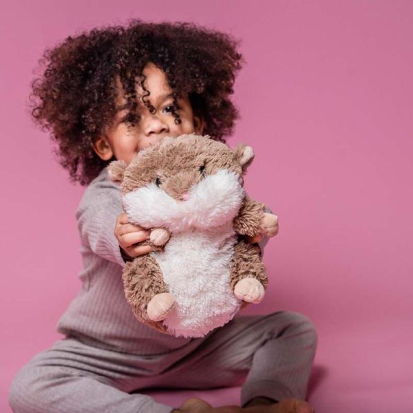 Bouillotte Hamster en peluche