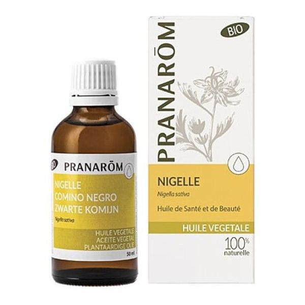 Pranarom Huile Végétale Nigelle Bio 50Ml