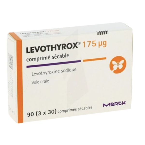 Levothyrox 175 Μg comprimé Sécable Plaquette/90