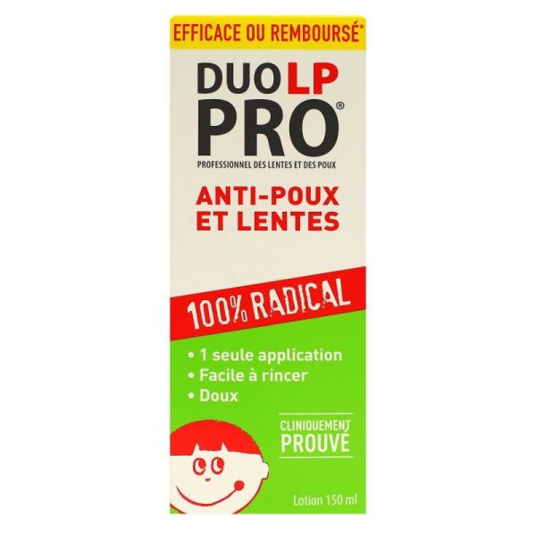 Duo LP-Pro anti-poux et lentes Lotion et Peigne 150Ml