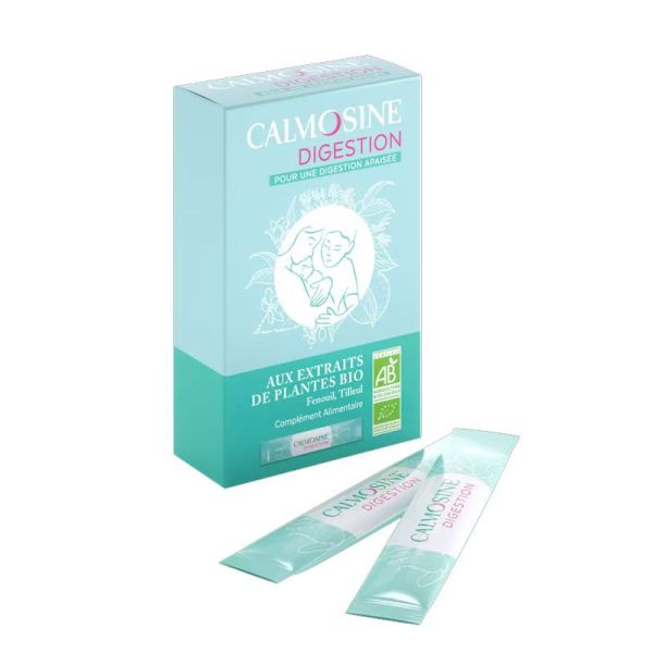 Calmosine Digestion complément bio apaisant & digestif pour bébé (12 x 5 ml)