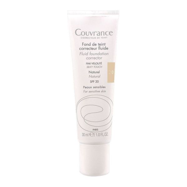 Avene Couvrance Fond de teint correcteur fluide Naturel 30Ml