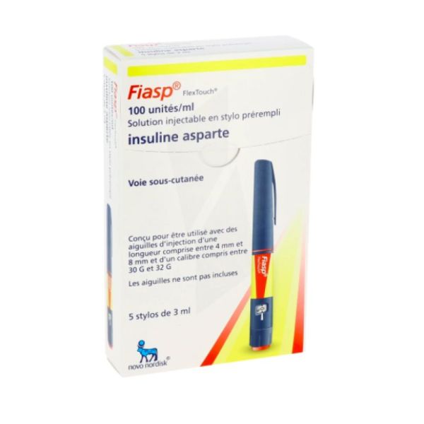 Fiasp 100U/Ml S Inj Styl Pré 5Stylo/3Ml