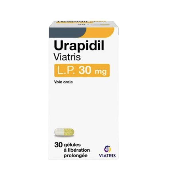 Urapidil Viatris Lp 30 mg, 30 gélules