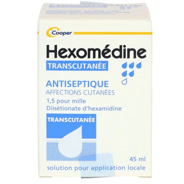 Hexomedine 0,15% Transcutanee 45Ml