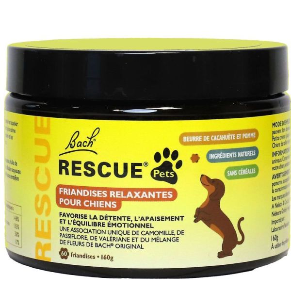 Rescue Bach Original Pets Friandise Chien 60