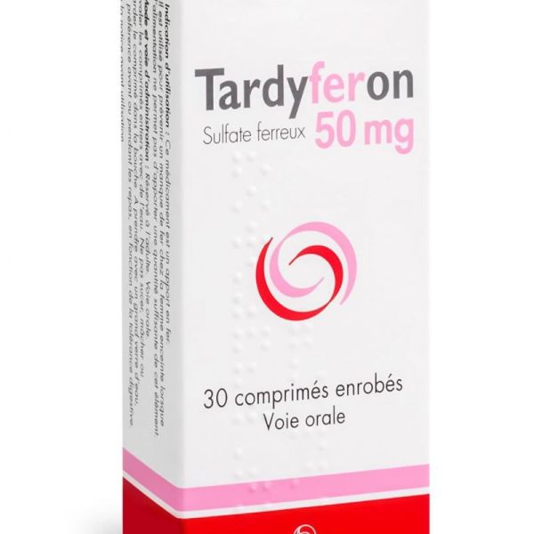 Tardyferon 50Mg Cpr Enr Plq/30