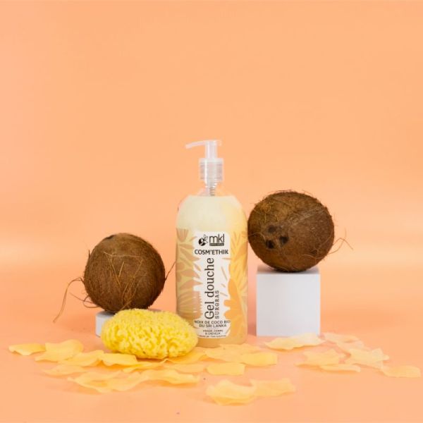 Cosm'éthik Gel Douche & Shampoing 1L - Coco