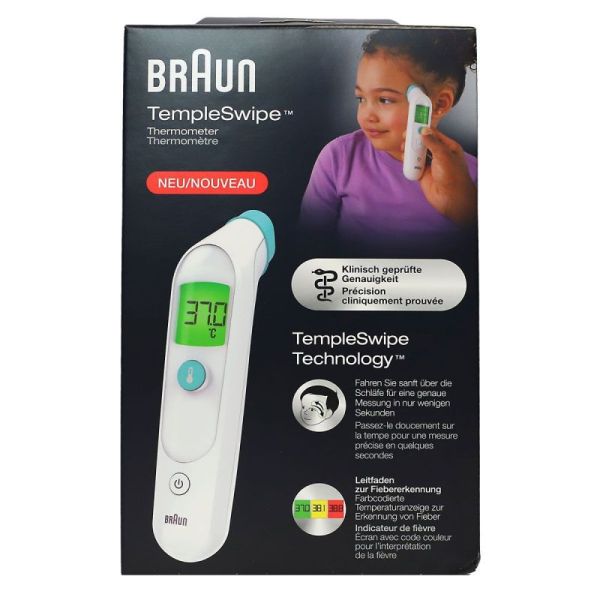 Braun Thermomètre Temporal TempleSwipe BST200