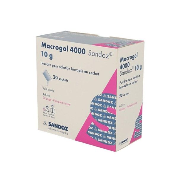 Macrogol 4 000 10G Zydus Sachet 20