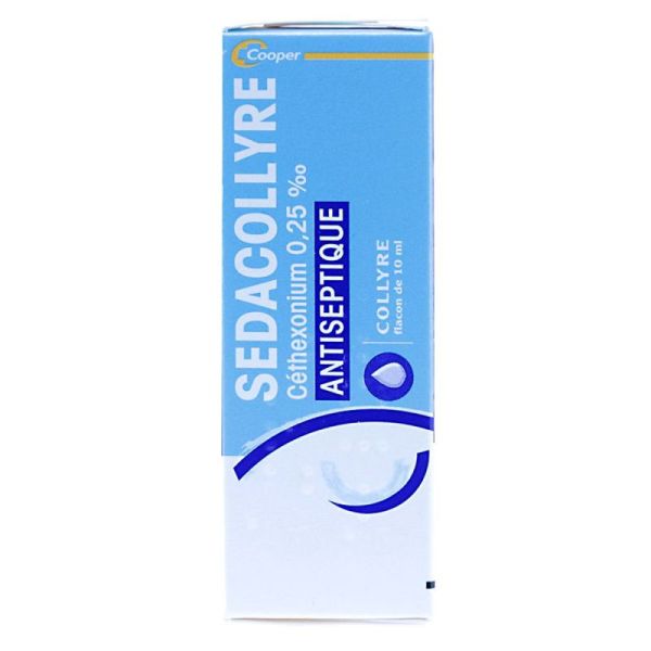 Sedacollyre 0.25% 10Ml