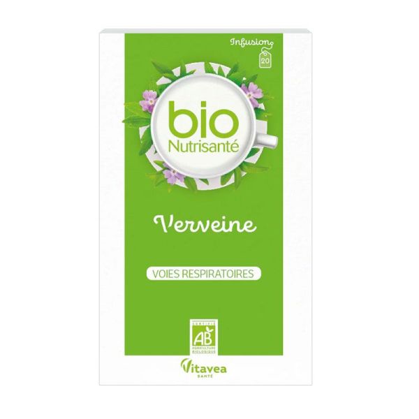 BioNutrisanté Infusion Bio Verveine Voies Respiratoires (20 sachets)