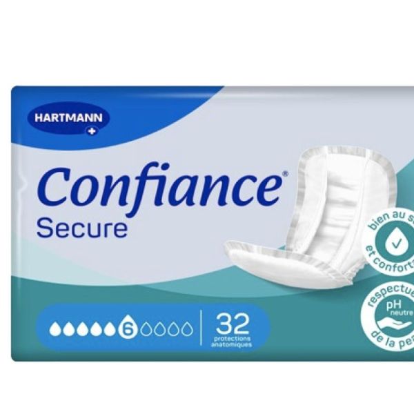 Confiance Secure, 6 gouttes, 32 protections anatomiques