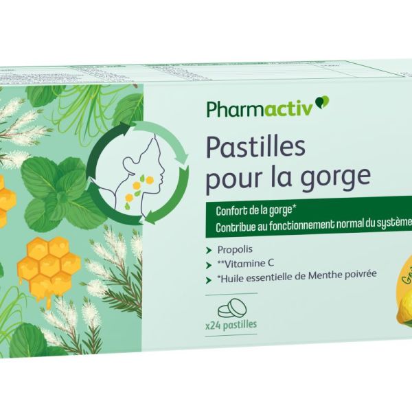 Pastilles pour la gorge - 24 pastilles