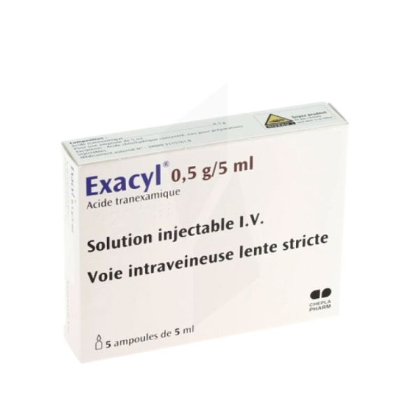 Exacyl 500Mg/5Ml Amp Iv 5