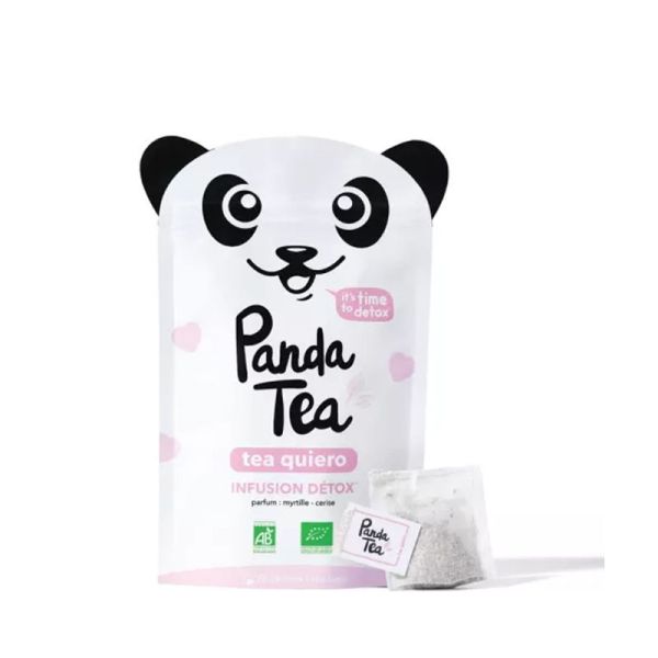 Panda Tea Tea Quiero Infusions Myrtille-Cerise (28 Sachets)