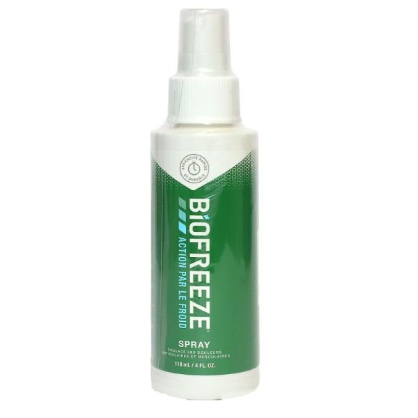 Biofreeze Vert Spray Muscles et Articulations 118Ml