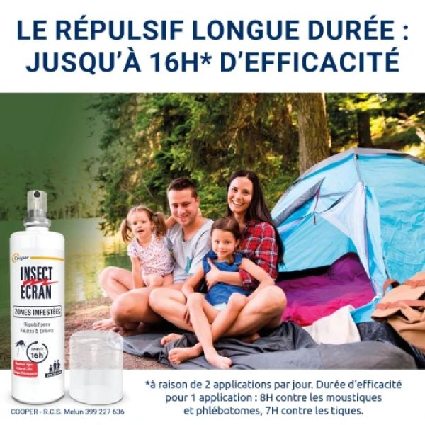 Répulsif pour les zones infectées Lot de 2 spay