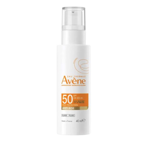 Avène Solaire protection solaire fluide anti-âge SPF 50 (40 ml)