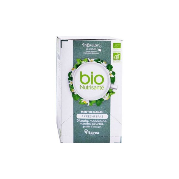 BioNutrisanté Infusion Menthe Nanah (20 Sachets)