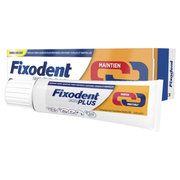 Fixodent Pro Plus Meilleure Fixation 40G