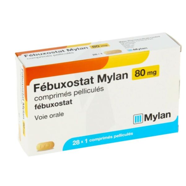 Febuxosta Viatris 80Mg Cpr Plq Pvc/Opa/Al/Al/28X1