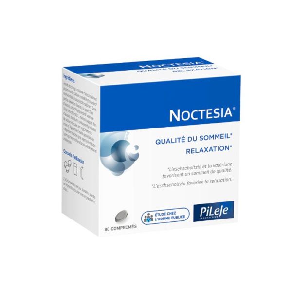 Pileje Noctesia qualité du sommeil & relaxation (90 comprimés)