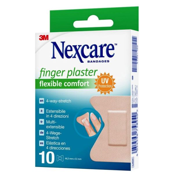 3M Nexcare Finger Plaster Flexible Comfort Pansement spécial doigts (x10)