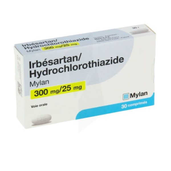 Irbesartan/Hyd 300/25Mg Viatris Cpr 30