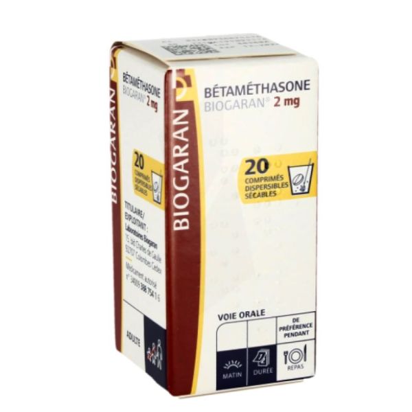 Betamethasone Biog 2Mg Cpr D20