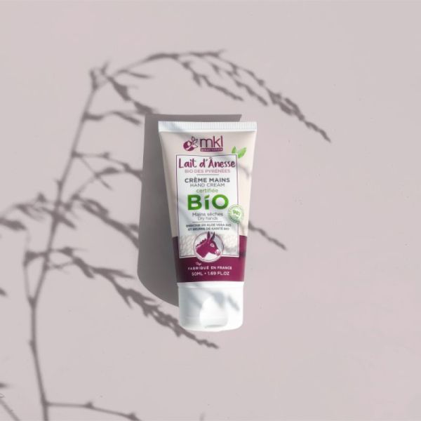 Crème mains Certifié Bio - Lait d'ânesse