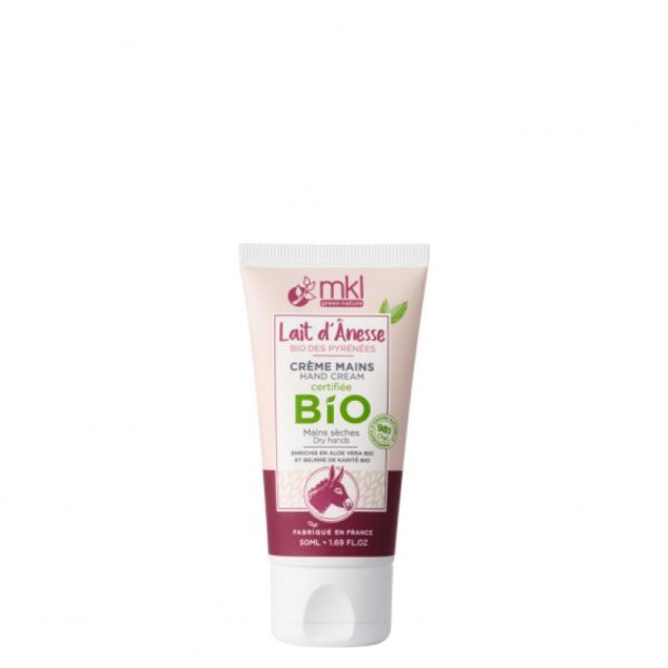 Crème mains Certifié Bio - Lait d'ânesse