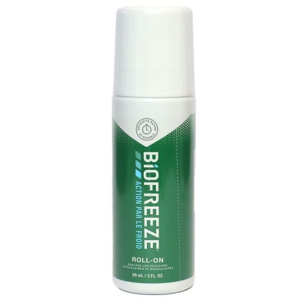 Biofreeze Vert Analgésique Muscles et Articulations Roll-On 89Ml