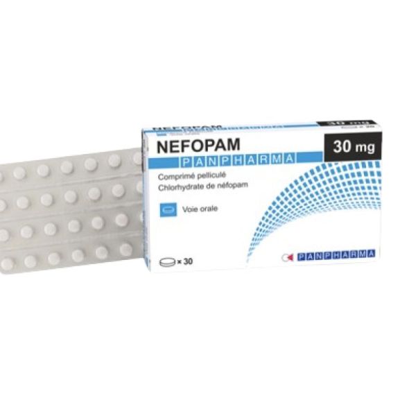 Nefopam 30 mg Panpharma, 30 comprimés