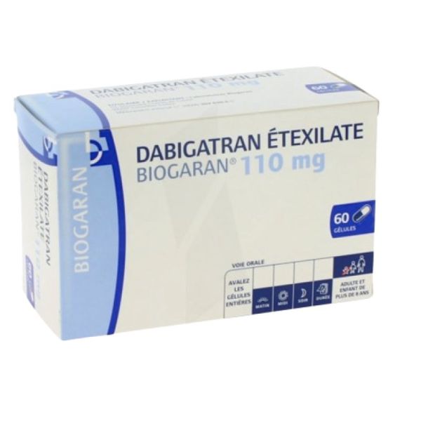 Dabigatran 110 mg Viatris, 60x1 gélules