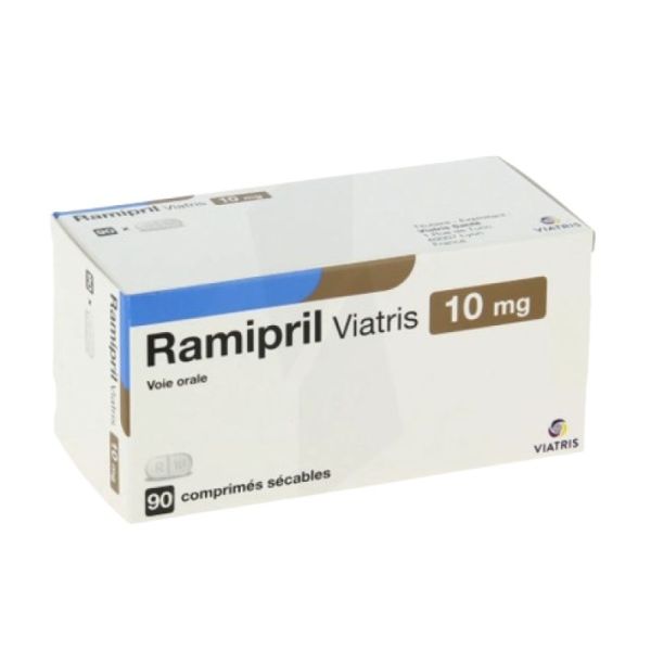 Ramipril Viatris 10 mg 90 comprimés sécables