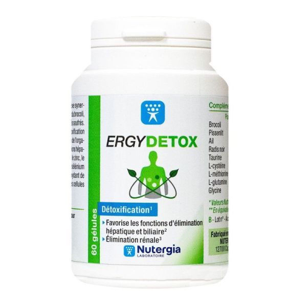 Ergydetox 60 Gélules