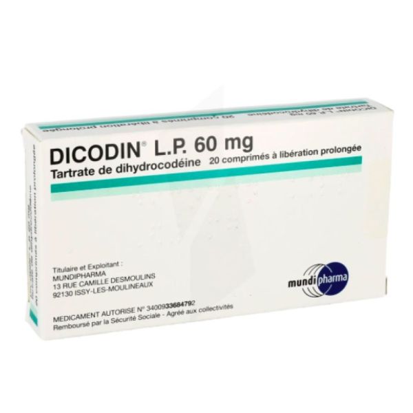 Dicodin Lp 60Mg Cpr 20