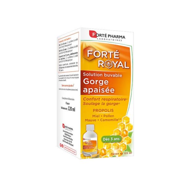 Forté Pharma Forté Royal Gorge Apaisée Solution Buvable (120 ml)