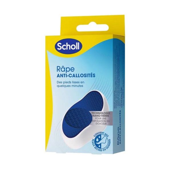 Scholl Râpe anti-callosités Nano Verre