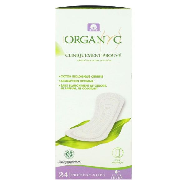 Organyc Protège-slip Bio Normal 24