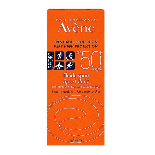 Avene Solaire Fluide Sport spf50+ 100Ml