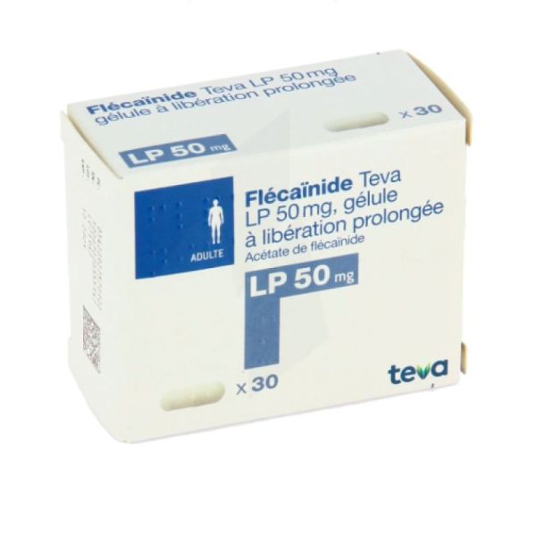 Flecainid Teva Lp 50 Mg Gélule Libération prolongée Plaquette/30