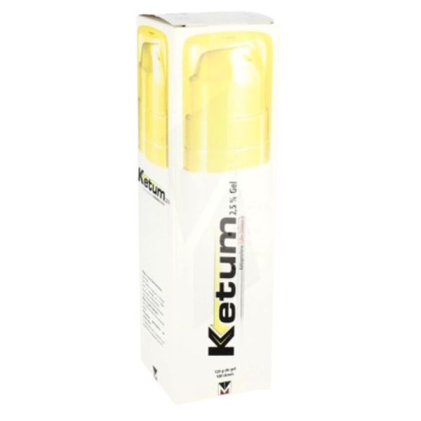 Ketum 2,5% Gel Tube Doseur 120 G