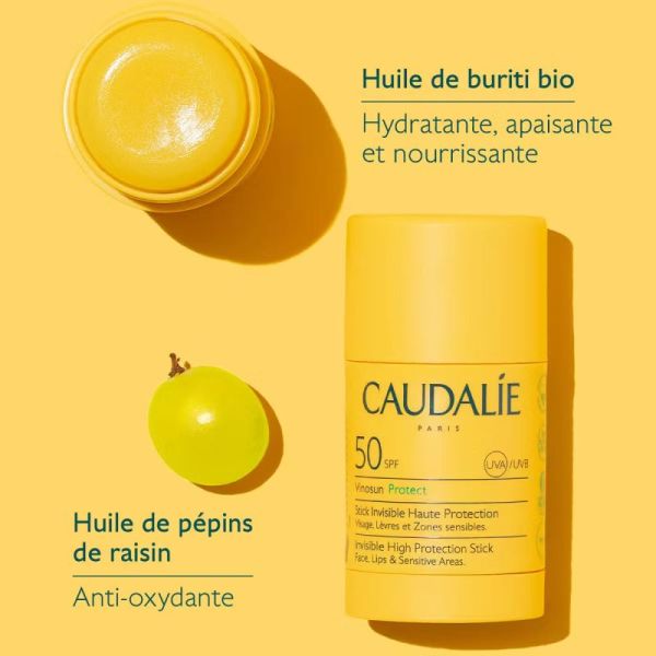 Caudalie Vinosun Protect Stick Solaire SPF50 15g