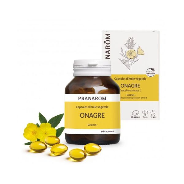 HUILE VÉGÉTALE Capsules Onagre Bio