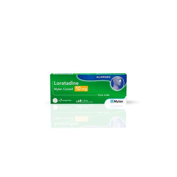 Loratadine viatris Conseil 10Mg Cpr *7